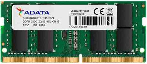 ADATA AD4S320038G22-RGN DDR4 8 GB Laptop DDR4 (8GB DDR4 modules for ...