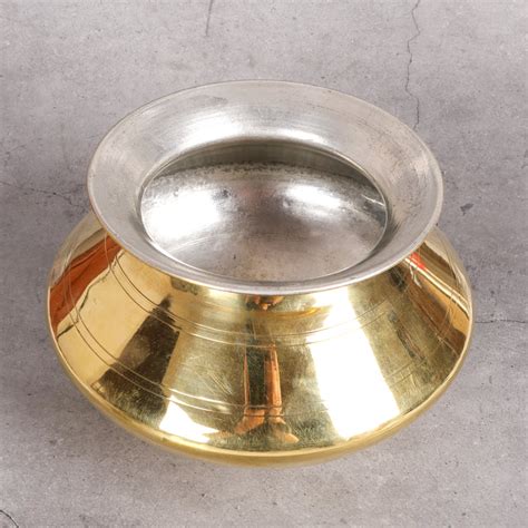 Brass Degchi Plain Kali - Traditional Cooking Pot (Degh) - Cookware ...