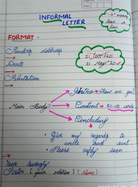 Informal Letter Writing Samples 的图像结果