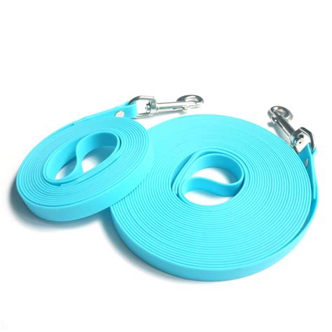 Buy For The Love Of Dogs Long Lines Leash for Dogs (Aqua Blue) online ...