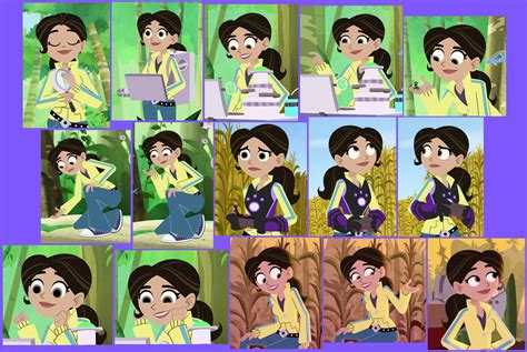 Aviva Collage | Sakura card, Wild kratts, Cartoon art