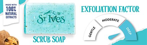Buy St Ives Coconut Water & Aloe Vera bathing scrub soap| Exfoliating ...