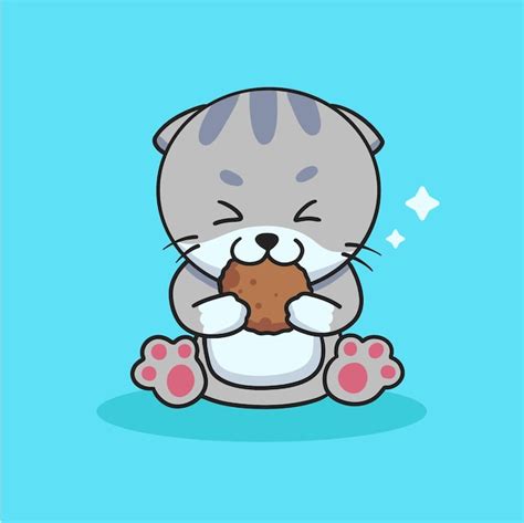 Image result for Cat Chasing Cookies