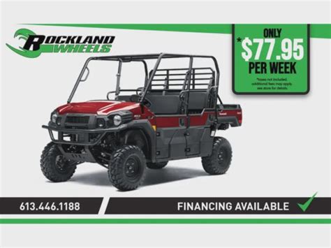2026 Kawasaki MULE PRO-FXT 820 EPS in Clarence-Rockland, Ontario, Canada