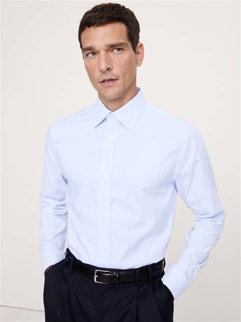 Slim-Fit Wrinkle-Resistant Dress Shirt | Banana Republic