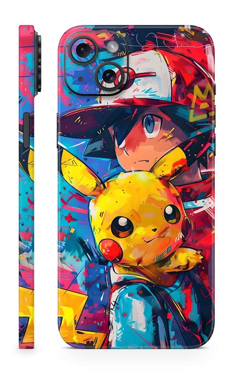 Pikachu Ash Mobile Skin | Pokémon Design for Fans - Worthwrap ...