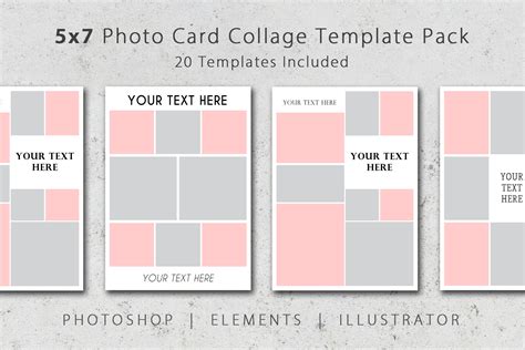 Indesign Collage Template