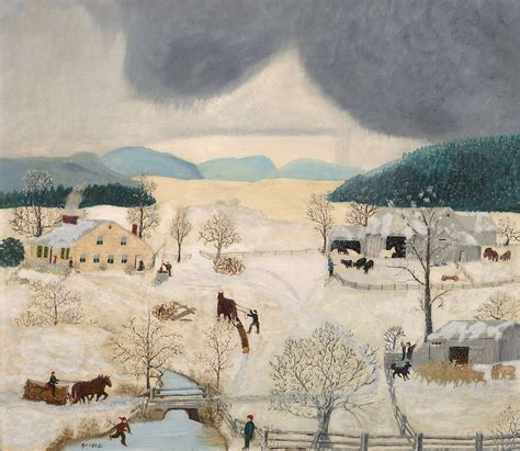 Anna Marie Robertson "Grandma" Moses - Artists - Debra Force Fine Art
