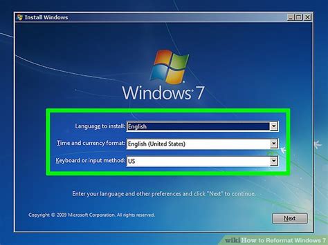 Computer Formatting Windows 7 的图像结果