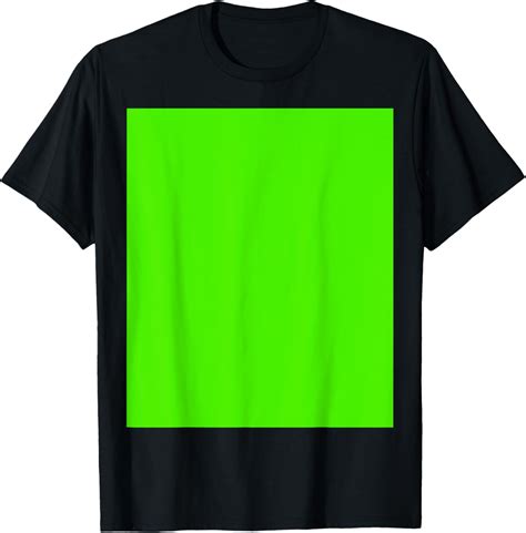 Green Screen Design Supply Chroma Key Effect T-Shirt with Green Screen ...