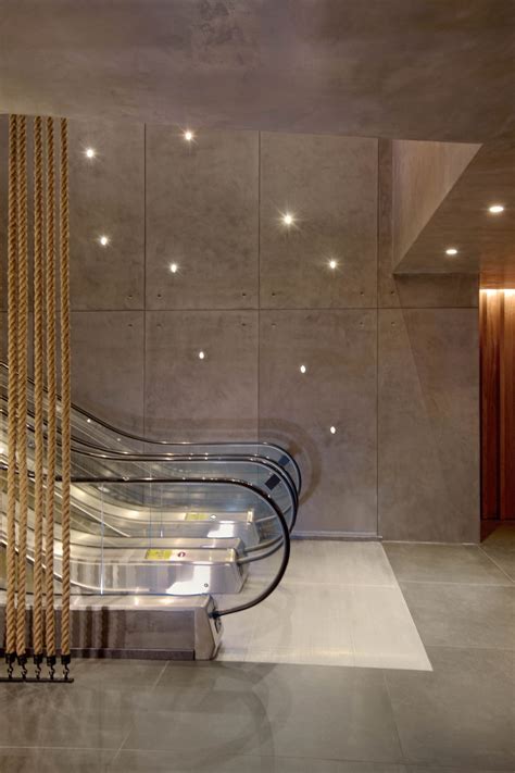 Microcement coating at C Lazy U Ranch.