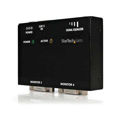 StarTech.com VGA Over CAT5 Remote Receiver - VGA Receiver for Line of ...