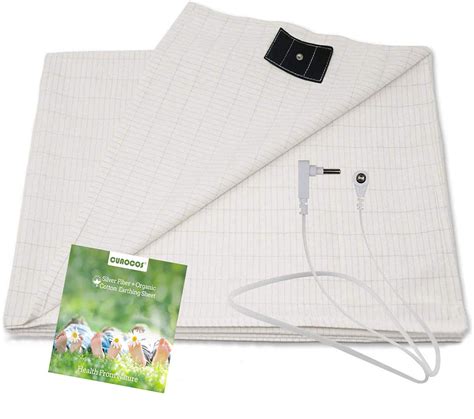 Earthing Sheet with Grounding Cord - Materials Organic Cotton and ...