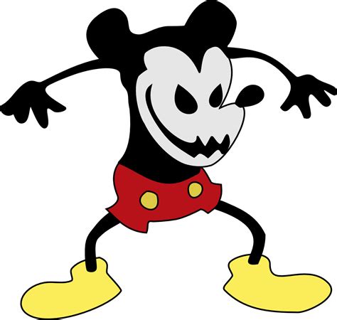 Evil Mickey Mouse Drawing