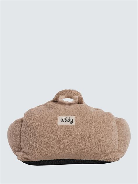 By Teddy Cosy Dog Car Seat, Natural Oatmeal