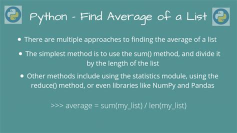 Finding Average in Python 的图像结果