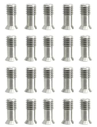 20 X 3/8 Bullet Screw 21mm Screw Stainless Steel for Tripod Clamp Hex ...