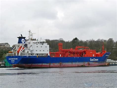 GASCHEM RHONE, LPG Tanker - Details and current position - IMO 9401570 ...