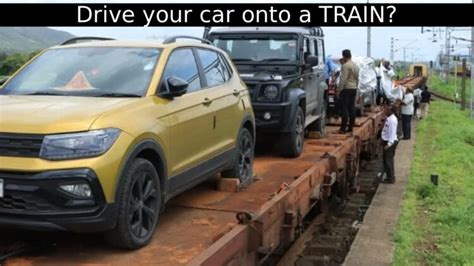 India’s First Ro-Ro Car-on-Train Service by Konkan Railway | Route ...