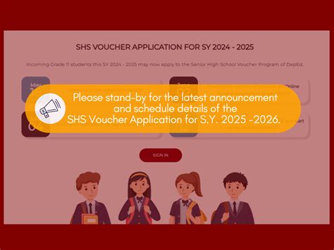 Image result for SHS Voucher Program