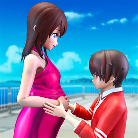 Anime Pregnant Mother Life Simulator Game 3d: Virtual Pregnant Anime ...