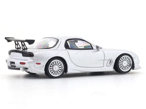 Mazda RX-7 silver 1:64 Mortal diecast scale model car miniature | Scale ...