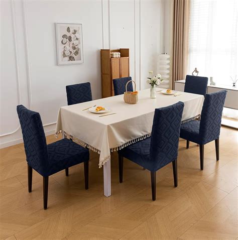 Stretchy Universal Jacquard Fabric Diamond Texture 220 GSM Chair Cover ...