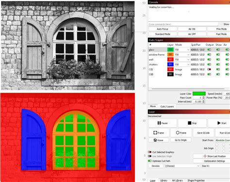 Lightburn Optimize Cut Order 的图像结果