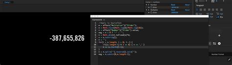 Number Format 的图像结果