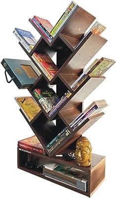 WoodMarwar Sheesham Wood Free Standing Book Shelf | Multipurpose ...