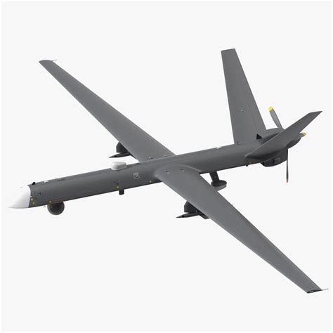 Unmanned Combat Aerial Vehicle Flight 3D Model $129 - .gltf .obj .ma ...