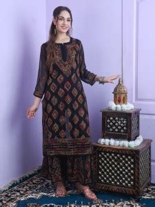 FAWOMENT Women Kurta Sharara Set - Buy FAWOMENT Women Kurta Sharara Set ...