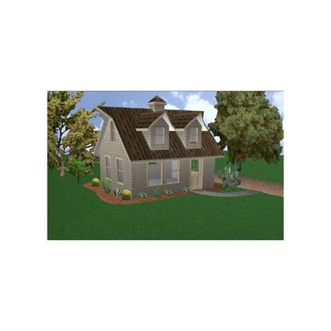 Buy 16x20 Cabin w/loft Plans Package, Blueprints & Material List Online ...