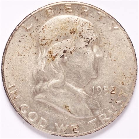 1952-S Franklin Silver Half Dollar - Numismax