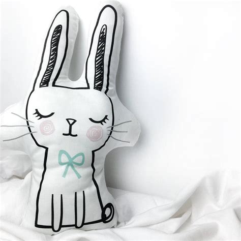 Bunny Cuddle Cushion – The Purple Tree