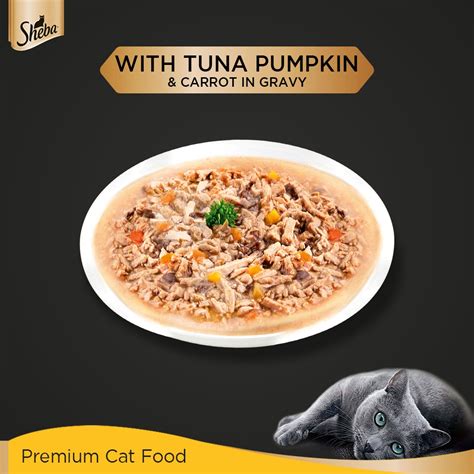 Sheba® Tuna Pumpkin & Carrot In Gravy Wet Cat Food