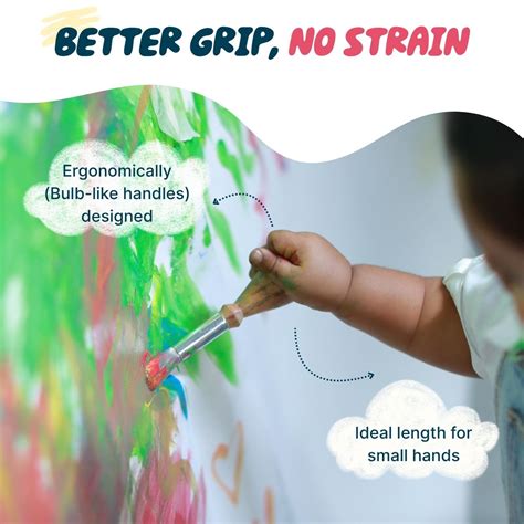 Magic Paint Dust + Jumbo Brush Combo Kit – Baby’s First Painting Kit ...