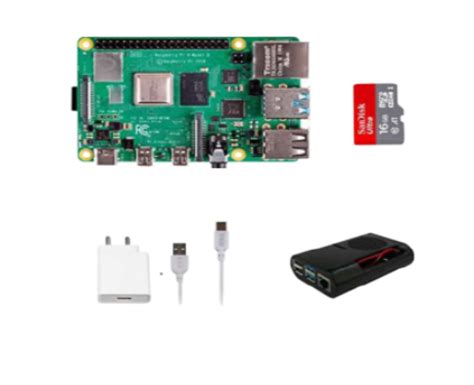 Image result for Raspberry Pi 4 Basic Starter Kit