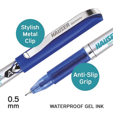 Flair Hauser Active Gel Pen - Blue Ink (Buy Online)