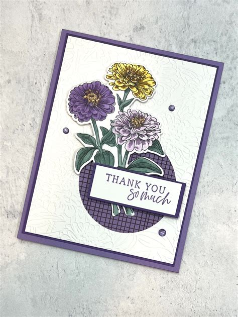 Simply Zinnia Class Kit — WILD VIOLETS ART