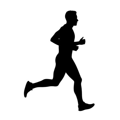 Running Silhouette PNG 的图像结果