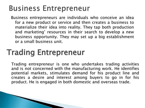 Classification of Entrepreneurs and its importance | PPT