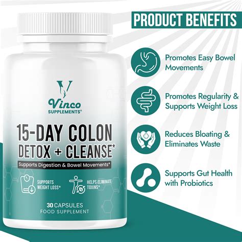 15 Day Colon Detox & Cleanse | Natural Digestive Support UK