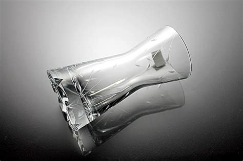 Mikasa Crystal Vase, Glade Pattern, Cut Glass Vase, Etched Glass ...