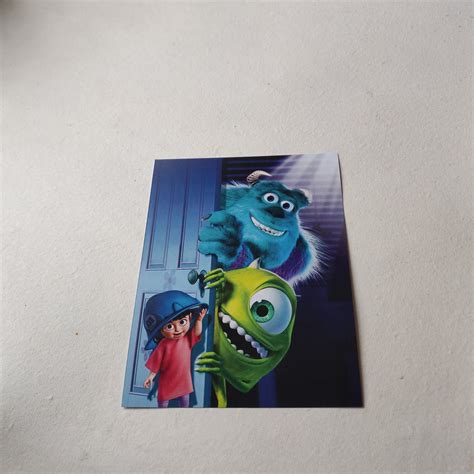 Monsters Inc wall poster combo of 2 A5 – Dipped in Doodles
