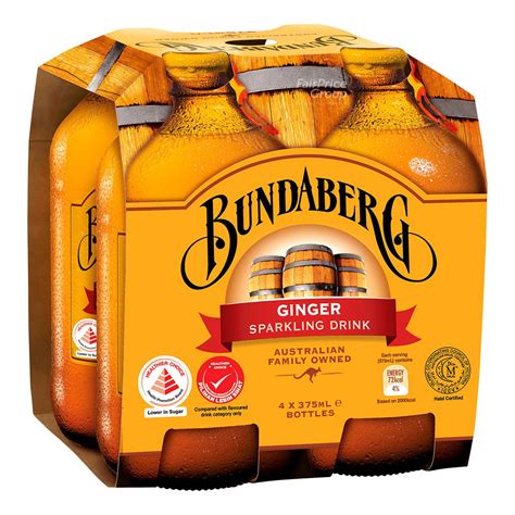 Bundaberg Bottle Drink - Ginger Beer | NTUC FairPrice