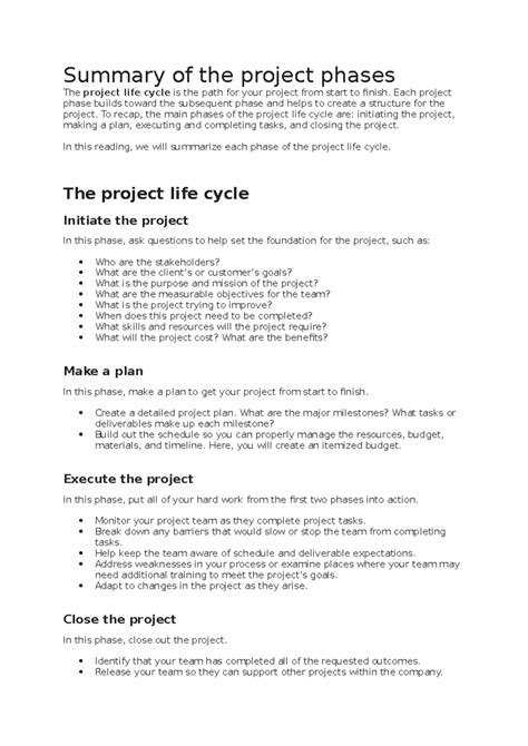 Image result for How to Write Introductionon the Topic Project Phases