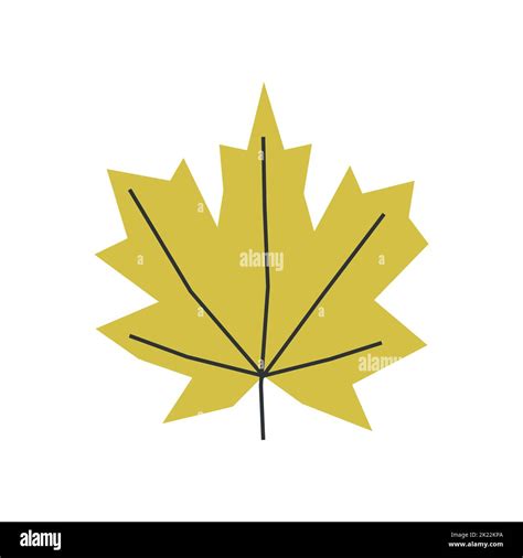 Yellow Maple Leaf Clip Art