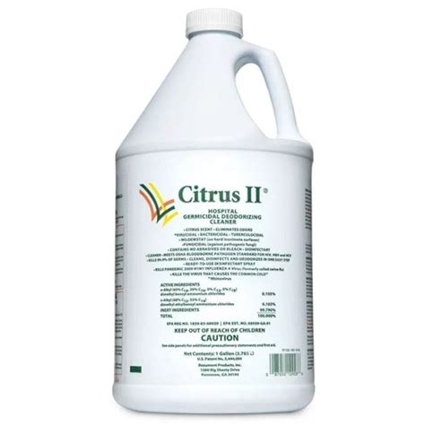 Citrus II Germicidal Deodorizing Cleaner | Bound Tree