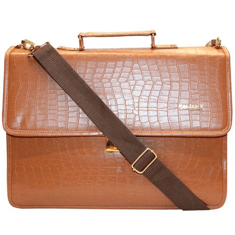 The Vintage Aura" Men's Briefcase Organizer Bag (Brown) – Manarden